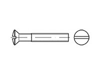 Linsensenkkopfschrauben