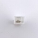 WECO 408 Flachsteck-Elastik Steckverbinder 2-polig 6.3-0.8mm