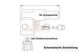 Stecker Zündverteiler wie VSO103 wasserdicht Mercedes Porsche