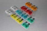 12-teiliges Flachstecksicherungs-Set 5 - 30A