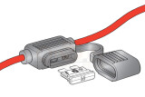 MTA Sicherungshalter vollisoliert mit Kabel IP67 UNIVAL