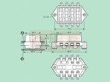 LUCAS Sicherungsdose 4-polig 7FJ RTC440 MGB TR5-6 Midget