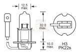 LUCAS H3 12v 55w PK22s E-geprüft