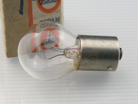 Osram Glühlampe 24V 15W Ba15s 25x45