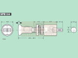LUCAS Style PS7 SPB104 31434 Zugschalter on/off MGB 62-72