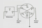 Blinkerschalter Drehschalter R - 0 - L