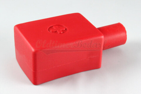 Batteriepolabdeckung für Stehbolzenklemme Pluspol rot