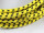 Textilumflochtene Zündkabel 7 mm gelb/schwarz 2 Ohm
