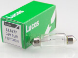 LUCAS Soffittenlampe 24V 15W S8.5 - 14x42
