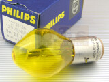 Philips Bilux Glühlampe GELB 12V 45/40W Ba20d 35x70