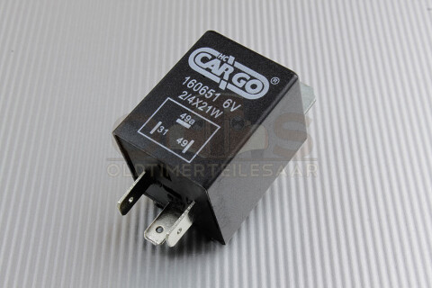 6V Blinkrelais elektronisch negative Masse 42W