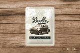 VW Volkswagen Retro Beetle Blechschild 15 x 20 cm