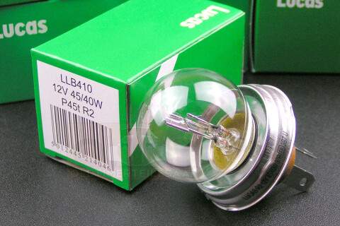 LUCAS Scheinwerferlampe 12V 45/40W P45t E-geprüft