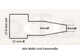 Rote Isolierkappe für M8 Anschluss 4-6 mm Kabeleingang