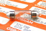 OSRAM Soffitte 6418 12V 5W SV8,5-8 E-geprüft 11x38