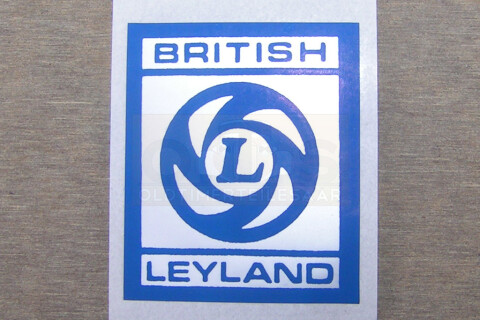 Aufkleber Ventildeckel British Leyland 32 x 37 mm