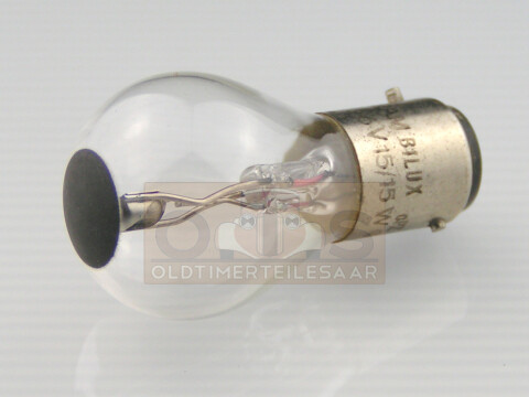 OSRAM Glühlampe 7915 6V 15/15W Bax15d - NOS
