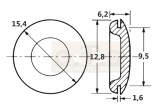 Karosseriestopfen für 9.5 mm Loch PVC