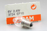 OSRAM Mofalampe 6V 2,4W EP10 15x28 Prüfzeichen