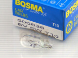 BOSMA Glassockellampe 6V 5W W2,1x9,5d W5W T10