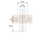 Spreizniete Kunststoff 5.9-7.1 mm Bohrung PA6