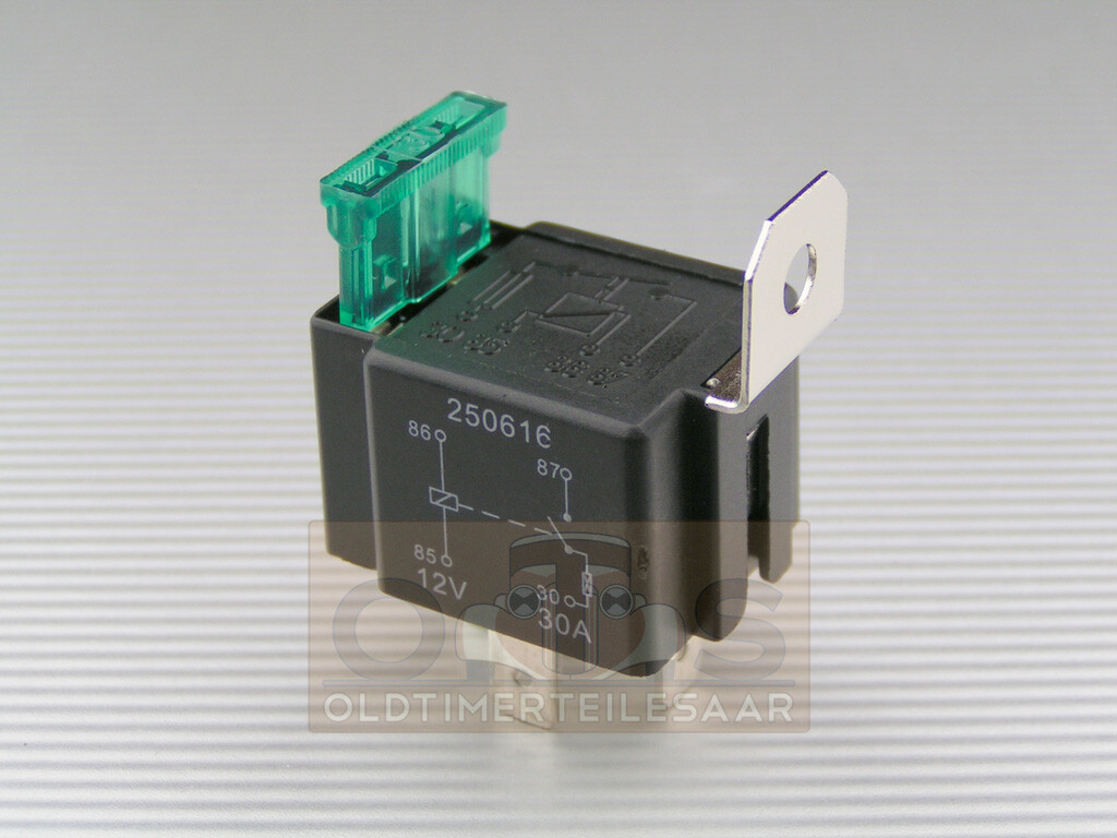 2 Sicherung Relais 12V/30 A & Buchse Mit 4 Drähte Leistungsrelais KFZ Motorrad
