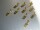 Flachstecker 6,3 messing blank 0,5-2 mm²