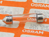 OSRAM Soffitte 6411 12V 10W SV8.5 - 10x42 Prüfzeichen