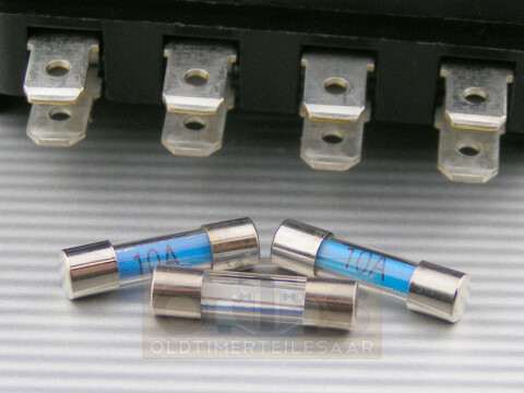 Radio Glasrohrsicherung 10A 5 x 20mm