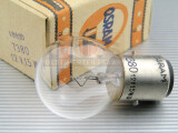 OSRAM Glühlampe 12V 15W Ba20s 35x60 NOS