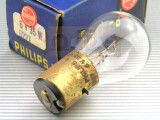 PHILIPS Glühlampe 6V 35W Ba20s 34x65 Messingsockel NOS