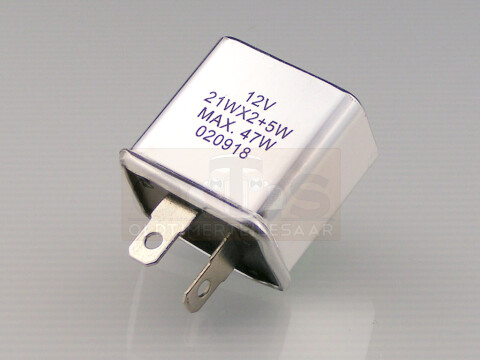 Blinkrelais 2 x 21W (+ 5W) 12V 47W