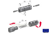 12V Bajonett Sicherungshalter Schraubanschluss