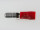 Rundstecker 4 mm rot 0,5-1,5mm² PVC teilisoliert