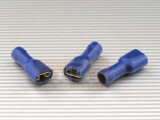 Flachsteckhülse vollisoliert 6,3 x 0,8 PVC blau 1.5-2.5mm² Iso-Crimp