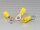 Quetschkabelschuhe Ringform M5 gelb 4-6mm² PVC teilisoliert