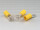 Quetschkabelschuhe Ringform M4 gelb 4-6mm² PVC teilisoliert