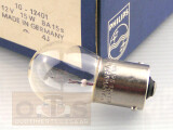 PHILIPS Glühlampe 12V 15W Ba15s 22x43