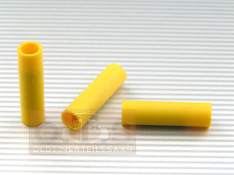 Isolierte PVC Stoßverbinder zum crimpen 4,0-6,0mm² gelb