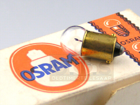OSRAM Glühlampe 6V 0,9W Ba9s 11x23 Messingsockel
