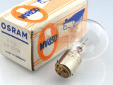 OSRAM Glühlampe 6V 25W Ba15d 35x54 NOS