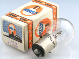 OSRAM Glühlampe 7303 6V 45W Ba20s 35x63 NOS