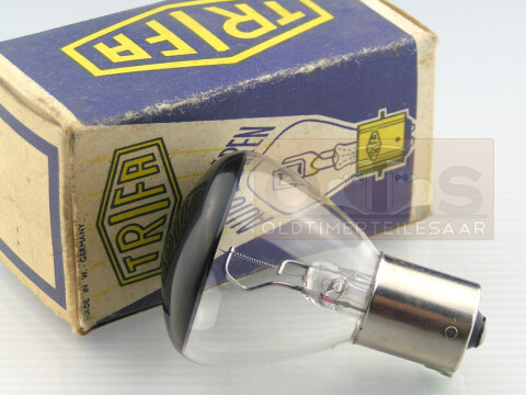 TRIFA Glühlampe 6V 35W Ba15s schwarze Kappe