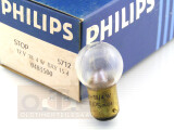 PHILIPS Glühbirne 12V 18/4W Bay15d 24x42 Waffelmuster Glas