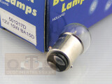 BOSMA Glühlampe 12V 15W Ba15d 19x34