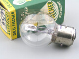 Dr. G. Fischer Glühlampe 12V 35/35W Ba21d 40x61 NOS