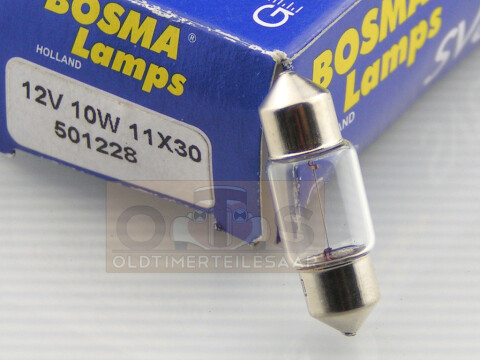 Bosma Soffitte 12V 5W SV8.5 - 10x36 E-geprüft