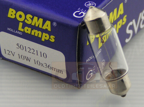 Bosma Soffitte 12V 10W SV8.5 - 10x36