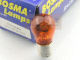 BOSMA Glühlampe orange 12V 21W Ba15s 25x49