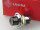 LUCAS 31071 Starterknopf Kunststoff SS5 schwarz verchromter Rand 19 mm
